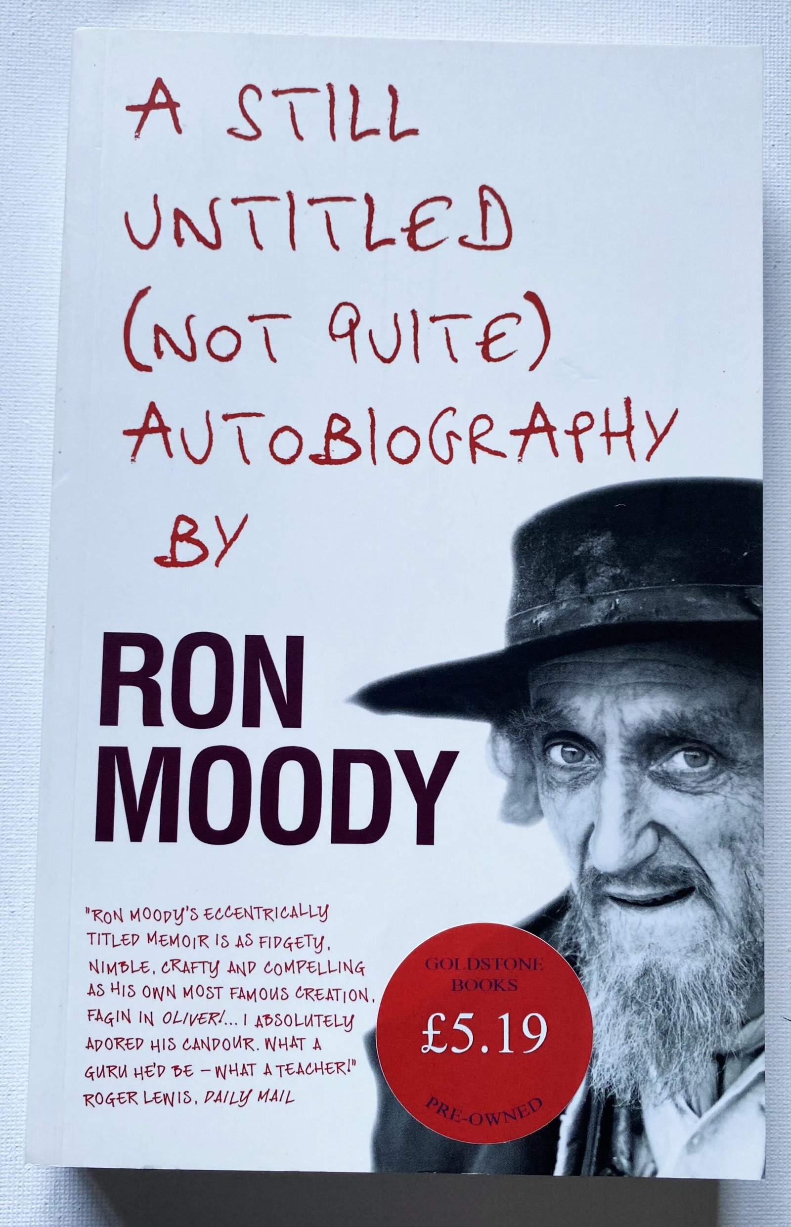 A Still Untitled (Not Quite) Autobiography