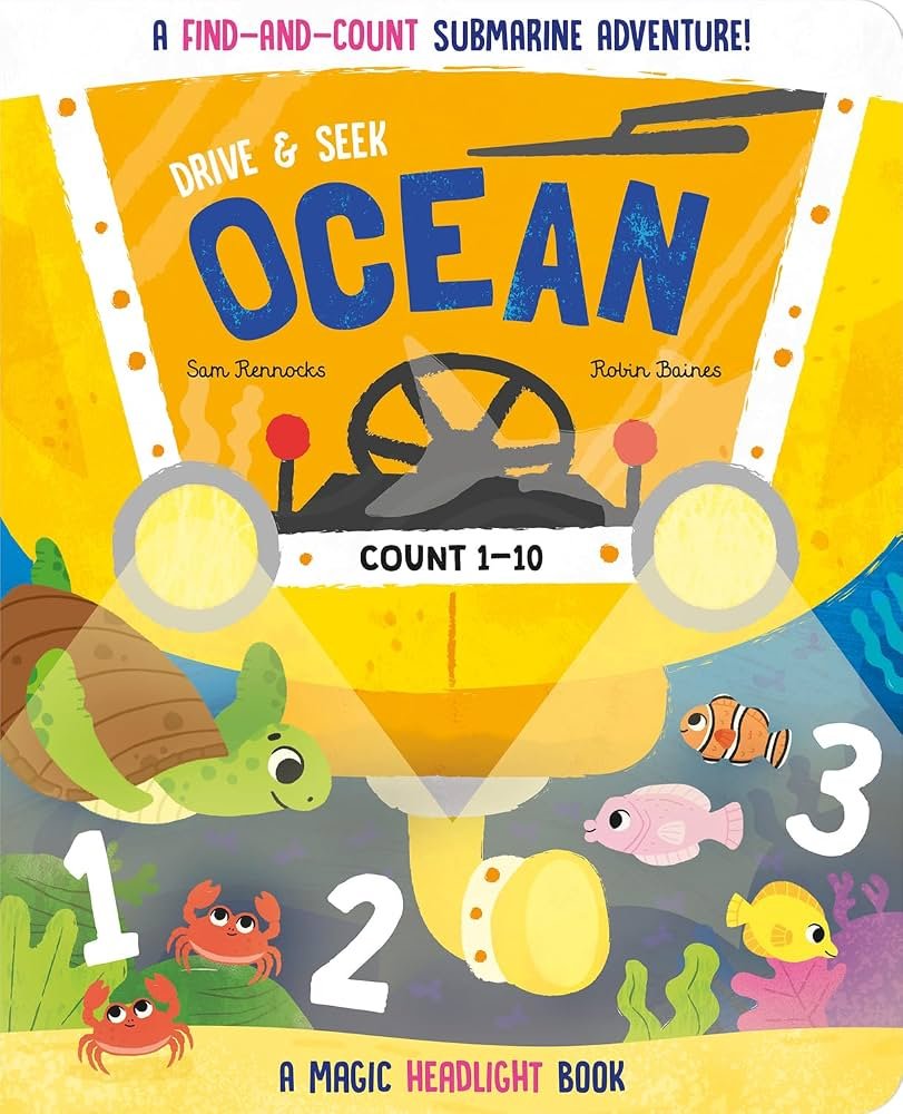 Drive and Seek Ocean: Count 1-10