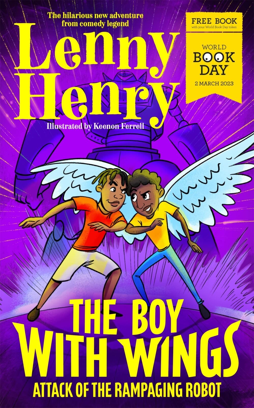 THE BOY WITH WINGS ATTACK OF THE RAMPAGING ROBOT